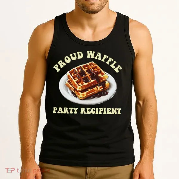 Waffle Party Recipient Retro Funny Tank Top