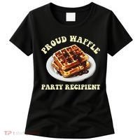 Waffle Party Recipient Retro Funny Women's T-Shirt thumb 0