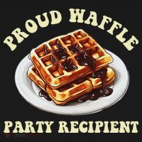 Waffle Party Recipient Retro Funny Kids Hoodie thumb 5