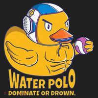 Water Polo Rubber Duck Dominate Or Drown On Women's Sweatshirt thumb 2