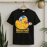 Water Polo Rubber Duck Dominate Or Drown On T-Shirt thumb 2
