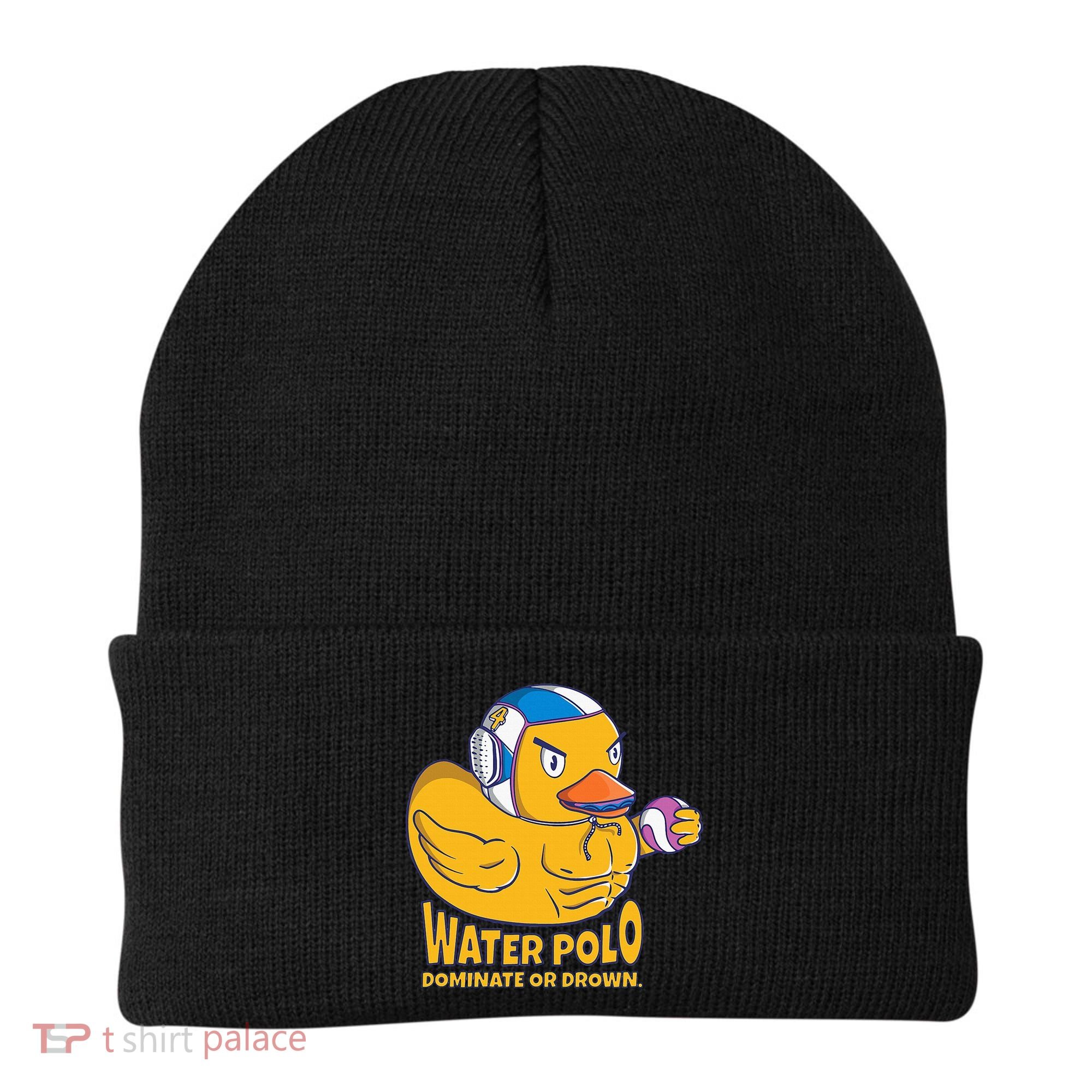 Water Polo Rubber Duck Dominate Or Drown On Beanie