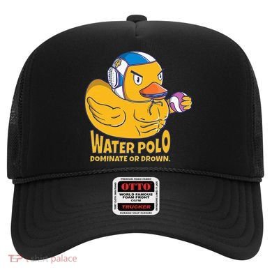 Water Polo Rubber Duck Dominate Or Drown On Hat