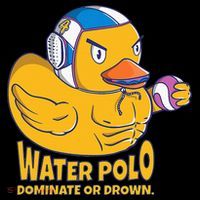 Water Polo Rubber Duck Dominate Or Drown On Women's T-Shirt thumb 6