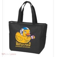 Water Polo Rubber Duck Dominate Or Drown On Tote Bag thumb 3