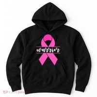 Warrior Pink Ribbon Breast Cancer Month Hoodie thumb 0