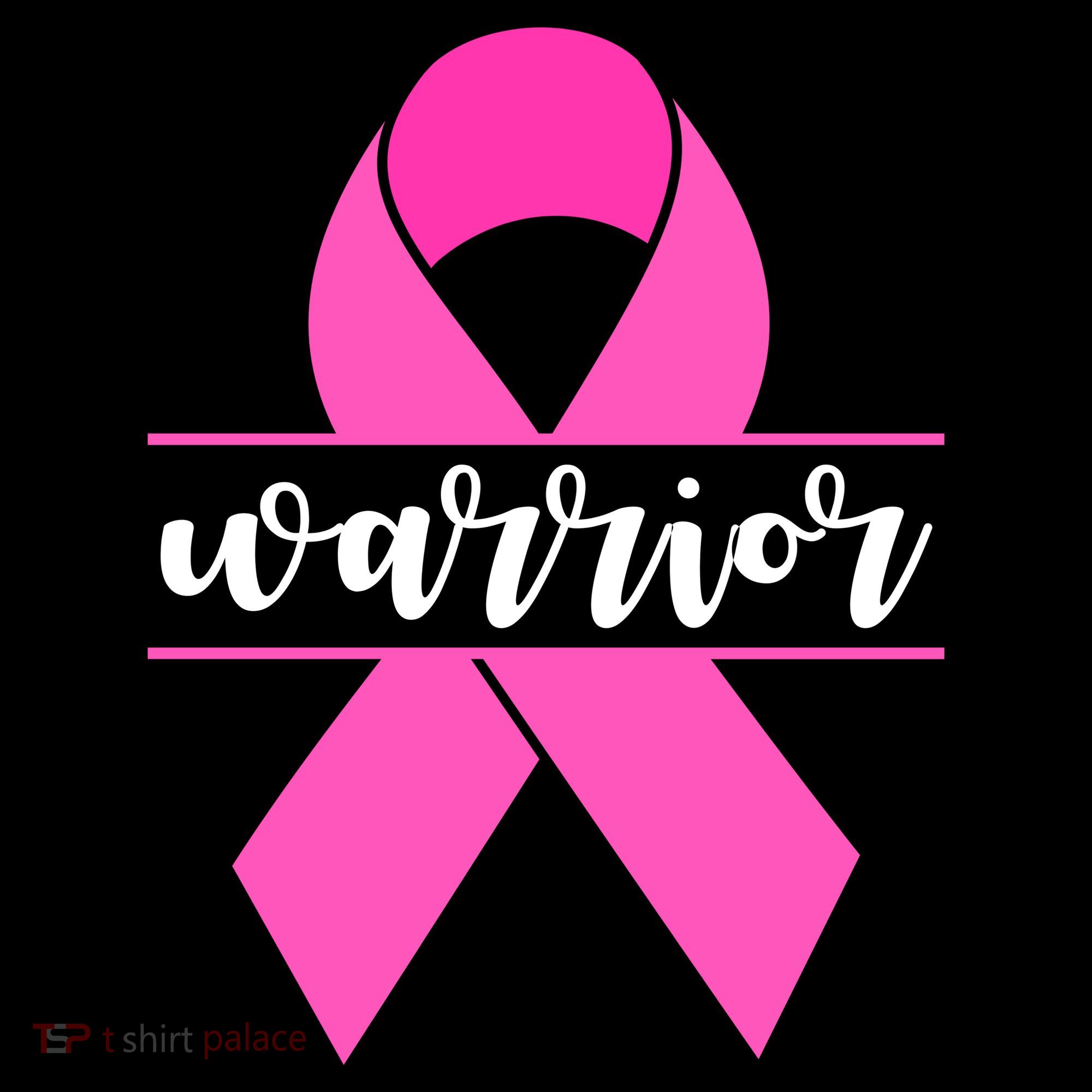 Warrior Pink Ribbon Breast Cancer Month Women's Hoodie