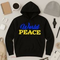 World Peace Support Ukraine Hoodie thumb 3