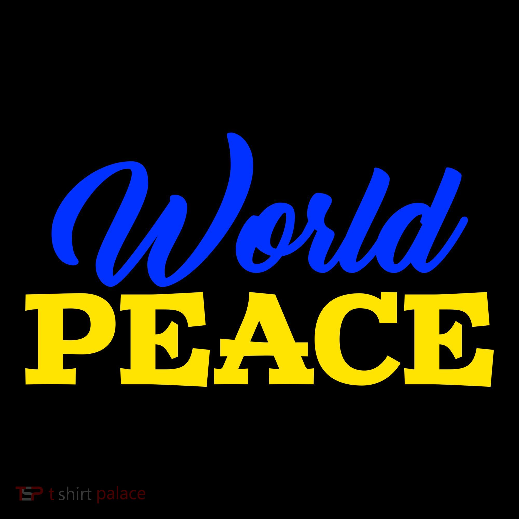 World Peace Support Ukraine Long Sleeve Shirt
