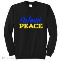 World Peace Support Ukraine Sweatshirt thumb 0