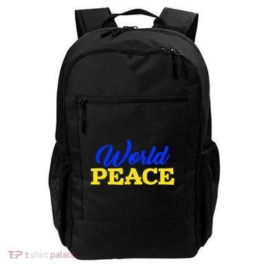World Peace Support Ukraine Backpack
