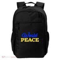 World Peace Support Ukraine Backpack thumb 0