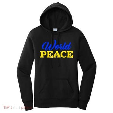 World Peace Support Ukraine Women's Hoodie