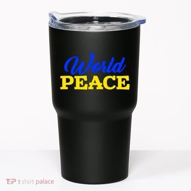 World Peace Support Ukraine Tumbler