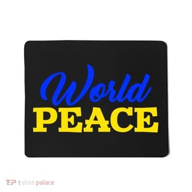 World Peace Support Ukraine Mousepad