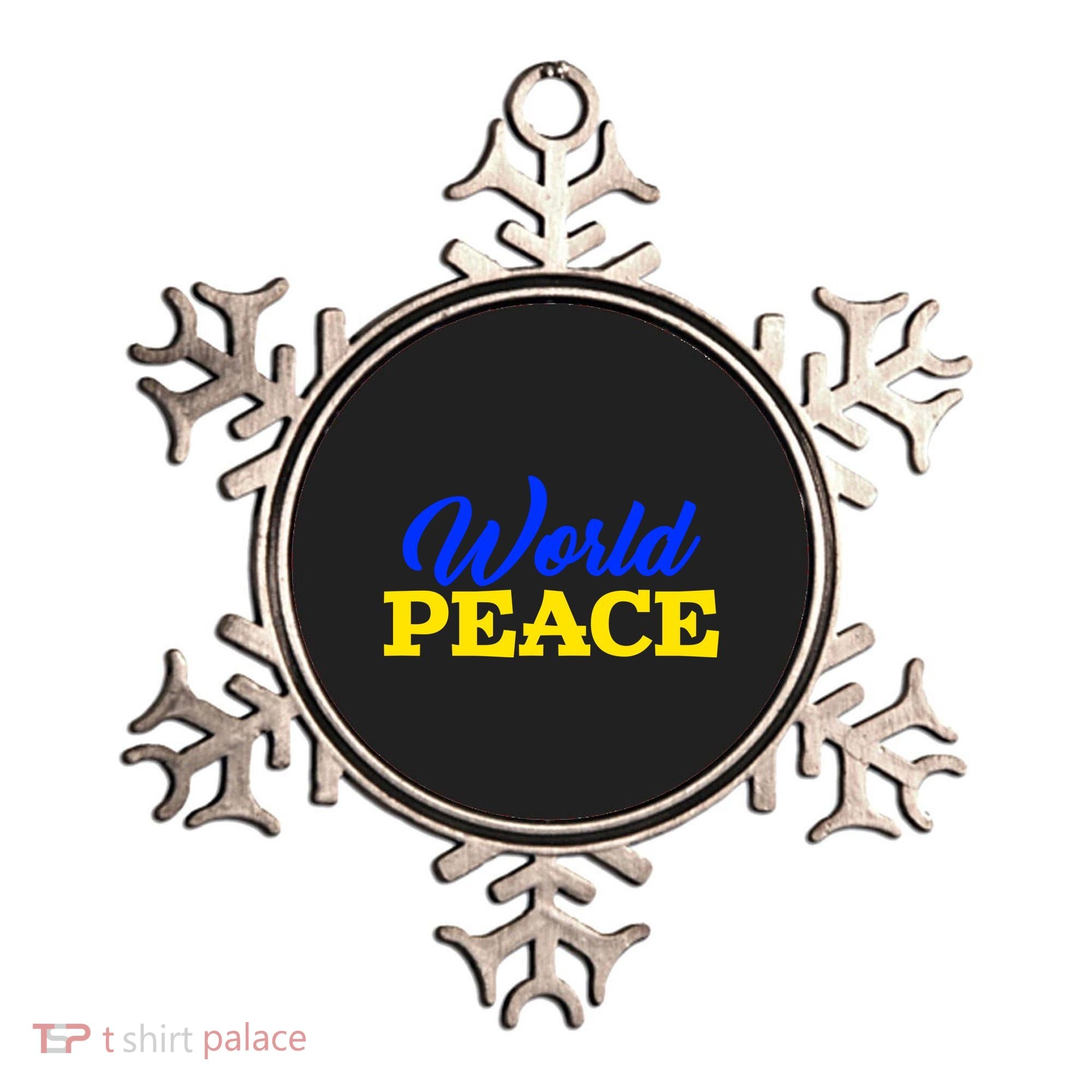 World Peace Support Ukraine Ornament