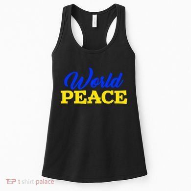 World Peace Support Ukraine Women's Tank Top
