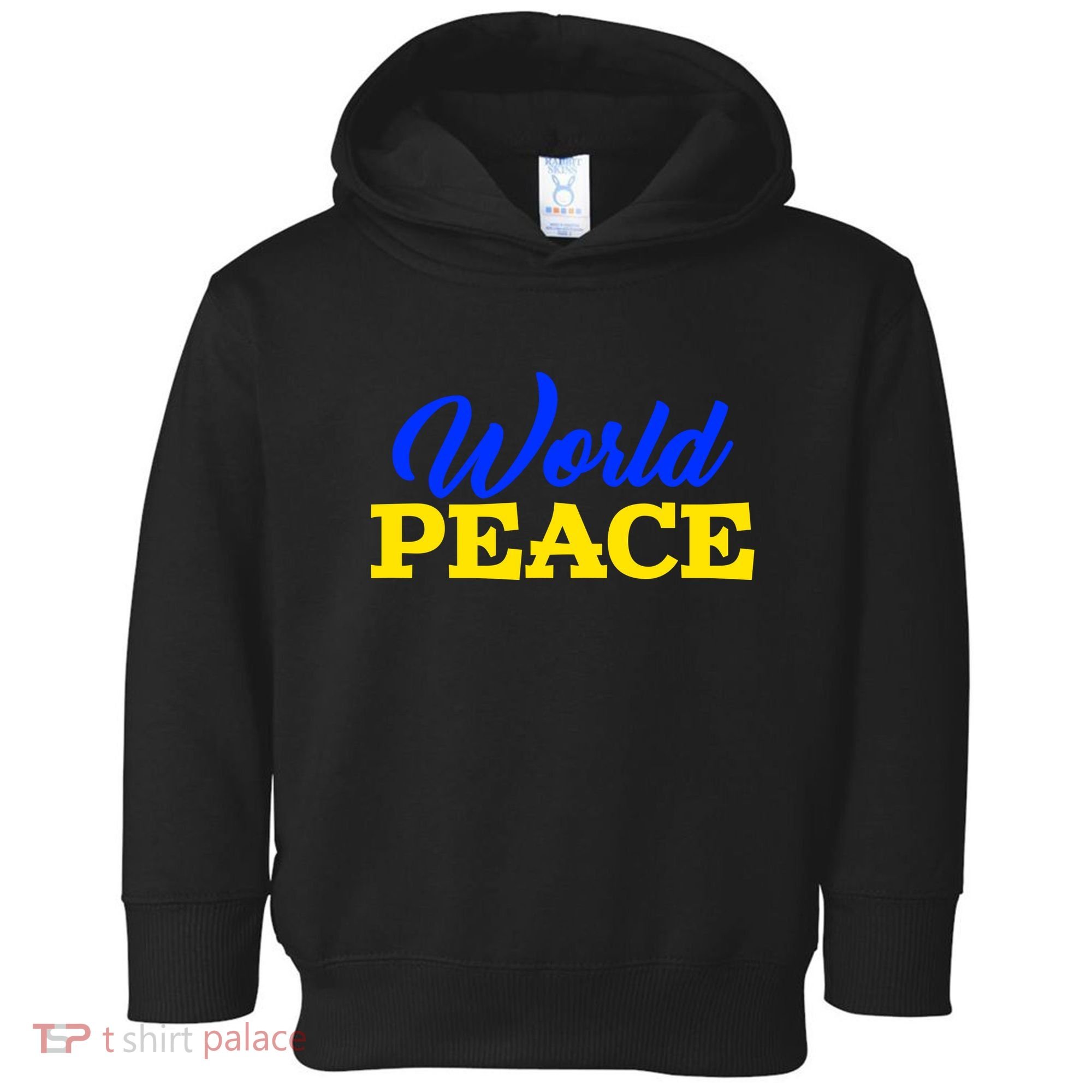 World Peace Support Ukraine Toddler Hoodie