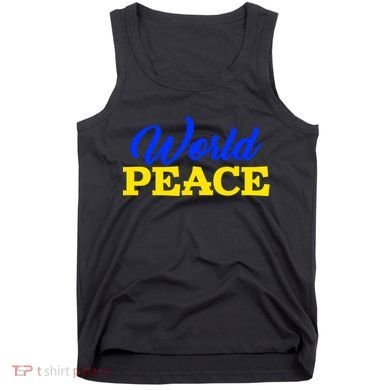 World Peace Support Ukraine Tank Top