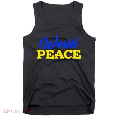 World Peace Support Ukraine Tank Top