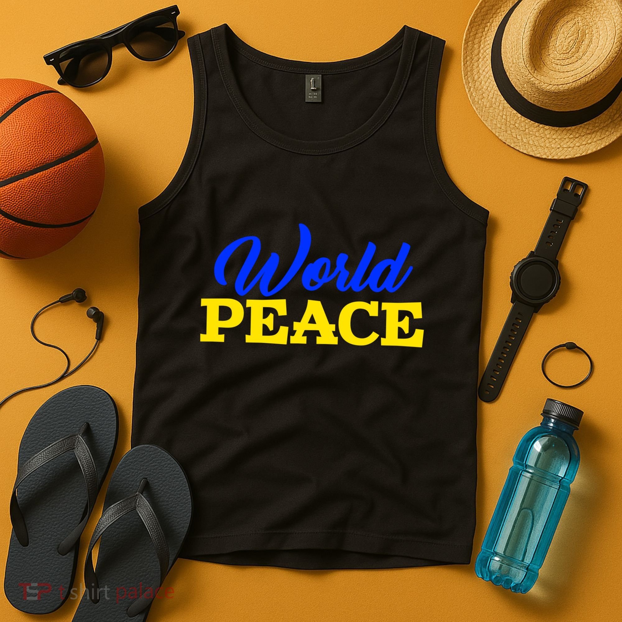 World Peace Support Ukraine Tank Top