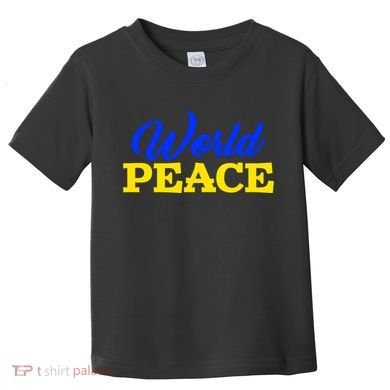 World Peace Support Ukraine Toddler T-Shirt