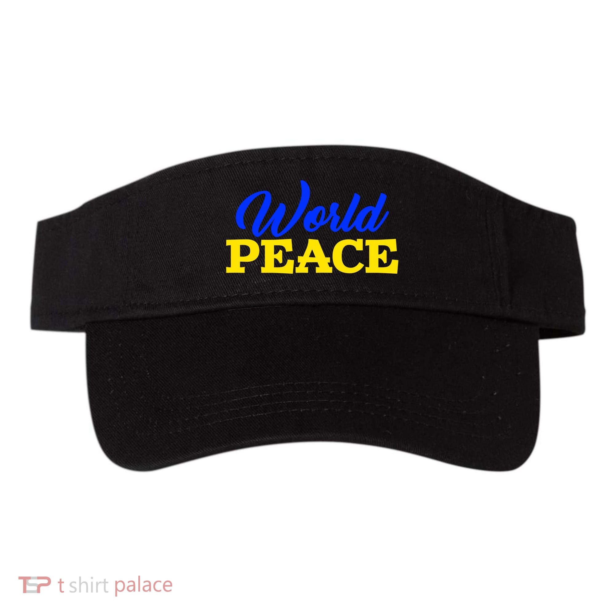 World Peace Support Ukraine Visor