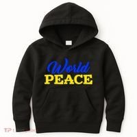 World Peace Support Ukraine Kids Hoodie thumb 0