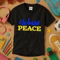 World Peace Support Ukraine Kids T-Shirt thumb 3
