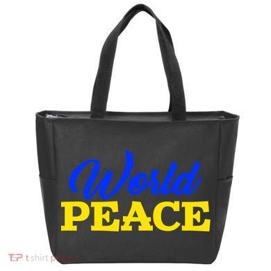 World Peace Support Ukraine Tote Bag