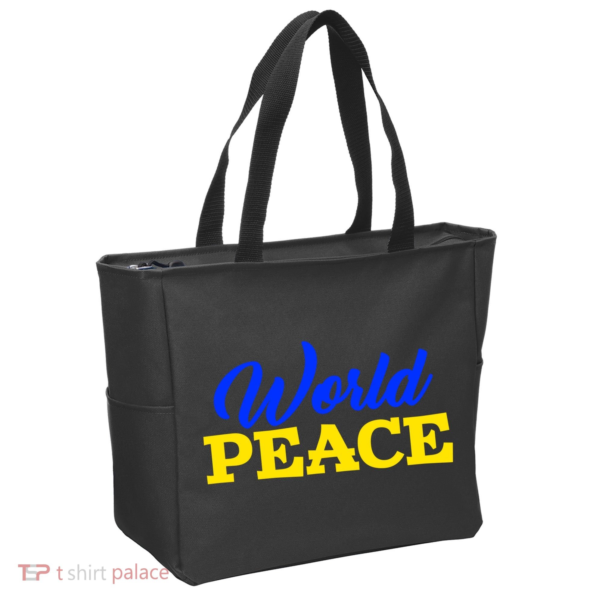 World Peace Support Ukraine Tote Bag