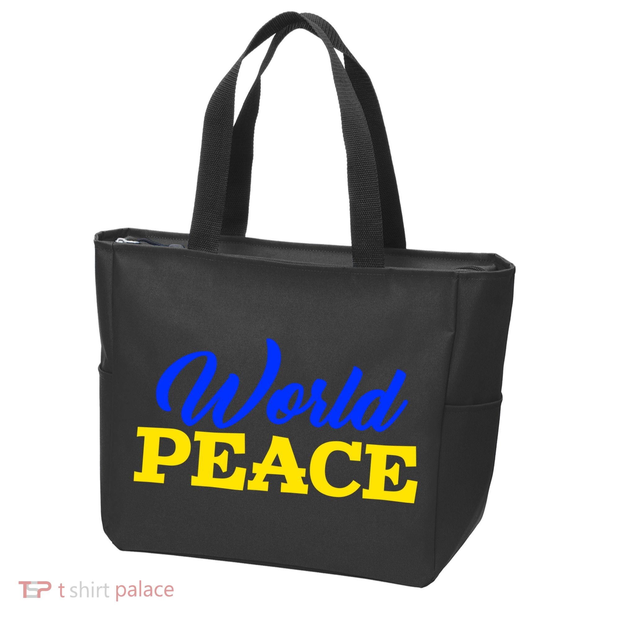 World Peace Support Ukraine Tote Bag