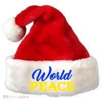 World Peace Support Ukraine Santa Hat thumb 0