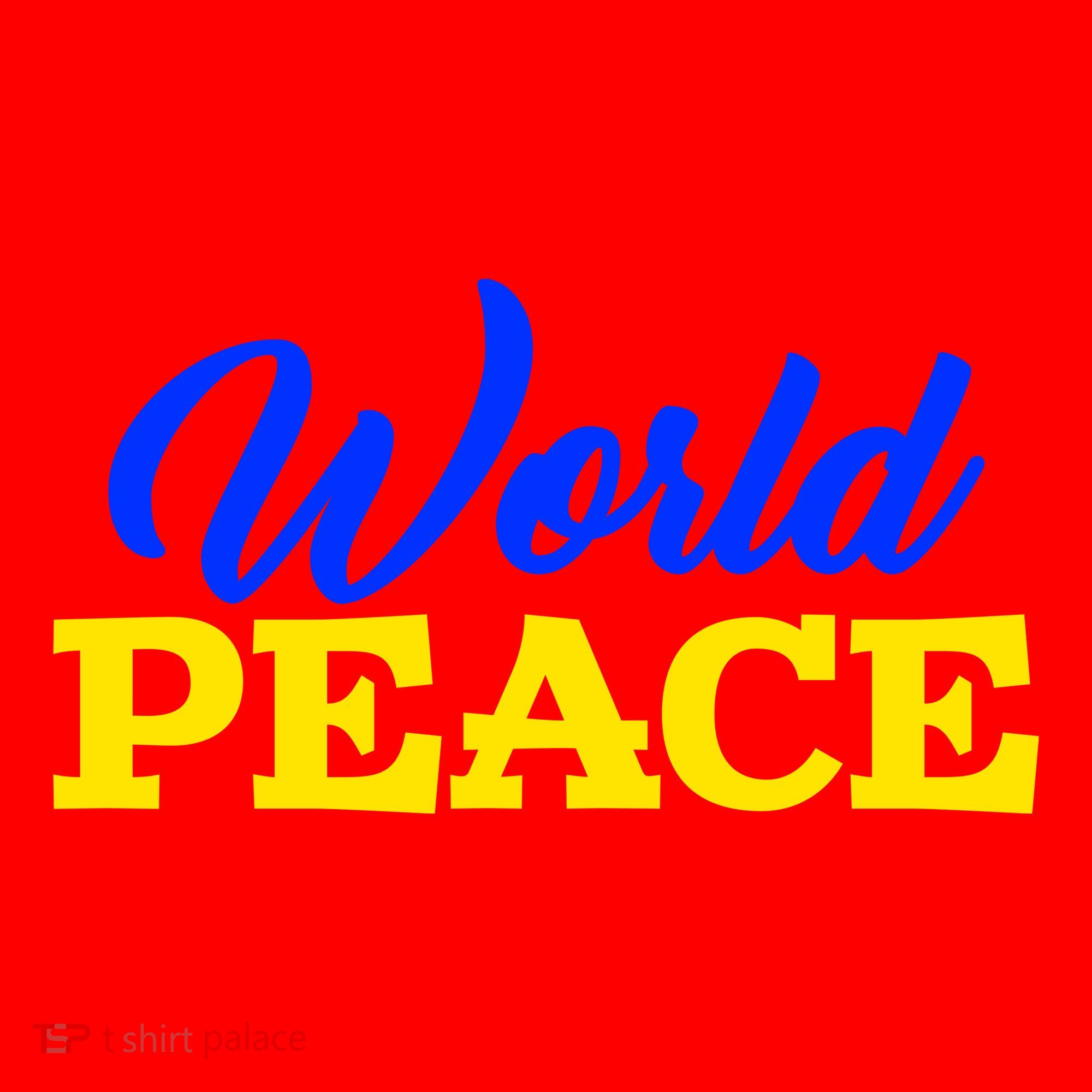 World Peace Support Ukraine Santa Hat