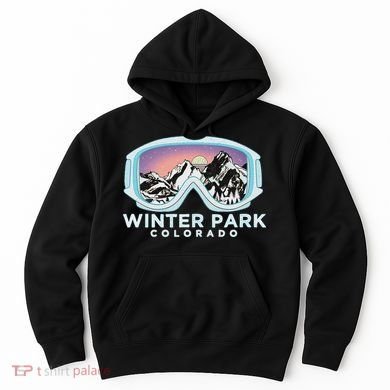 Winter Park Ski Winter Park Co Skiing Snow Gift Hoodie
