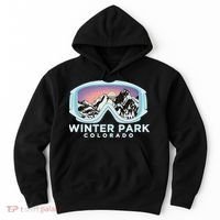 Winter Park Ski Winter Park Co Skiing Snow Gift Hoodie thumb 0