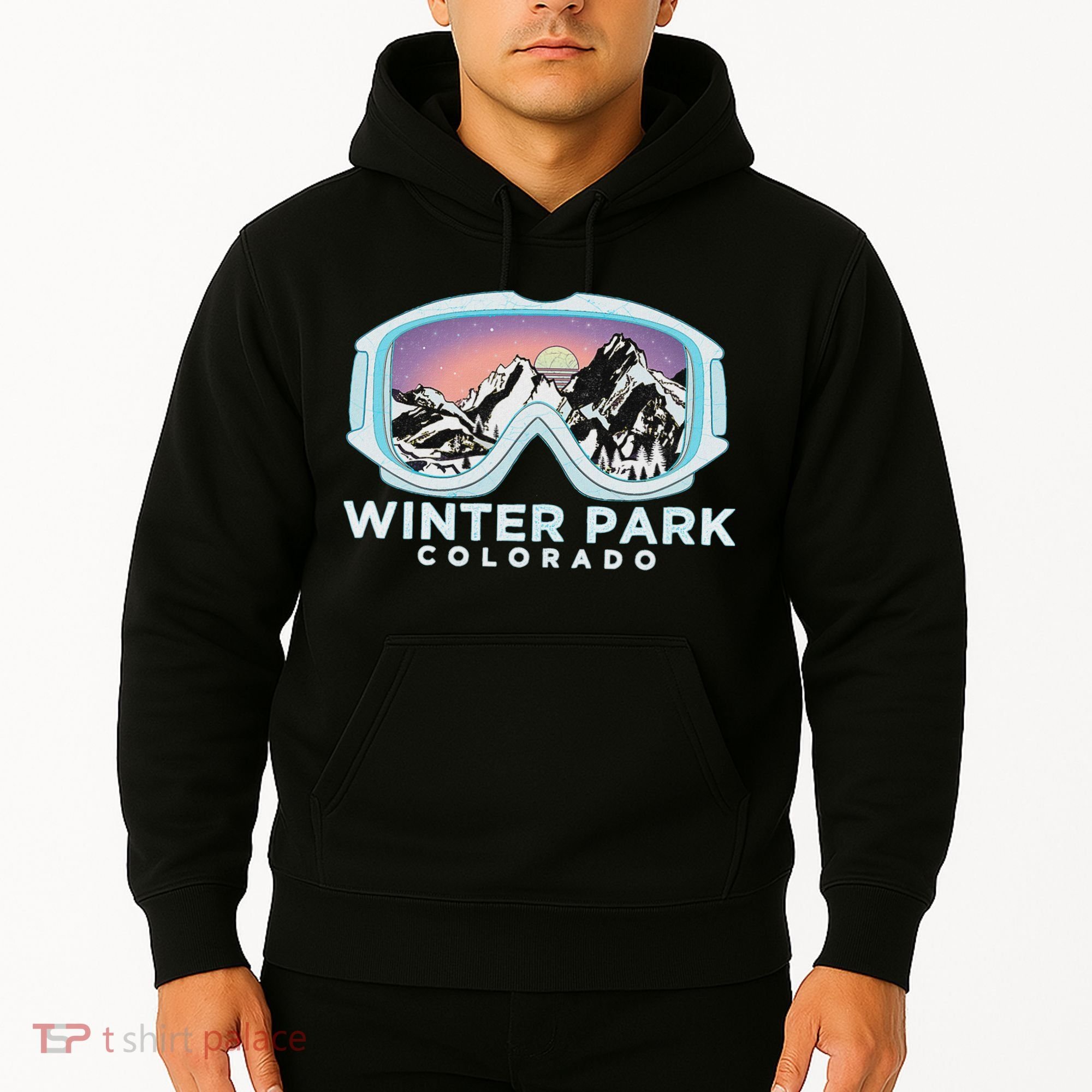 Winter Park Ski Winter Park Co Skiing Snow Gift Hoodie