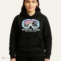Winter Park Ski Winter Park Co Skiing Snow Gift Hoodie thumb 5