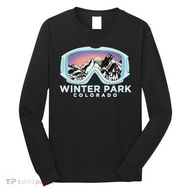 Winter Park Ski Winter Park Co Skiing Snow Gift Long Sleeve Shirt
