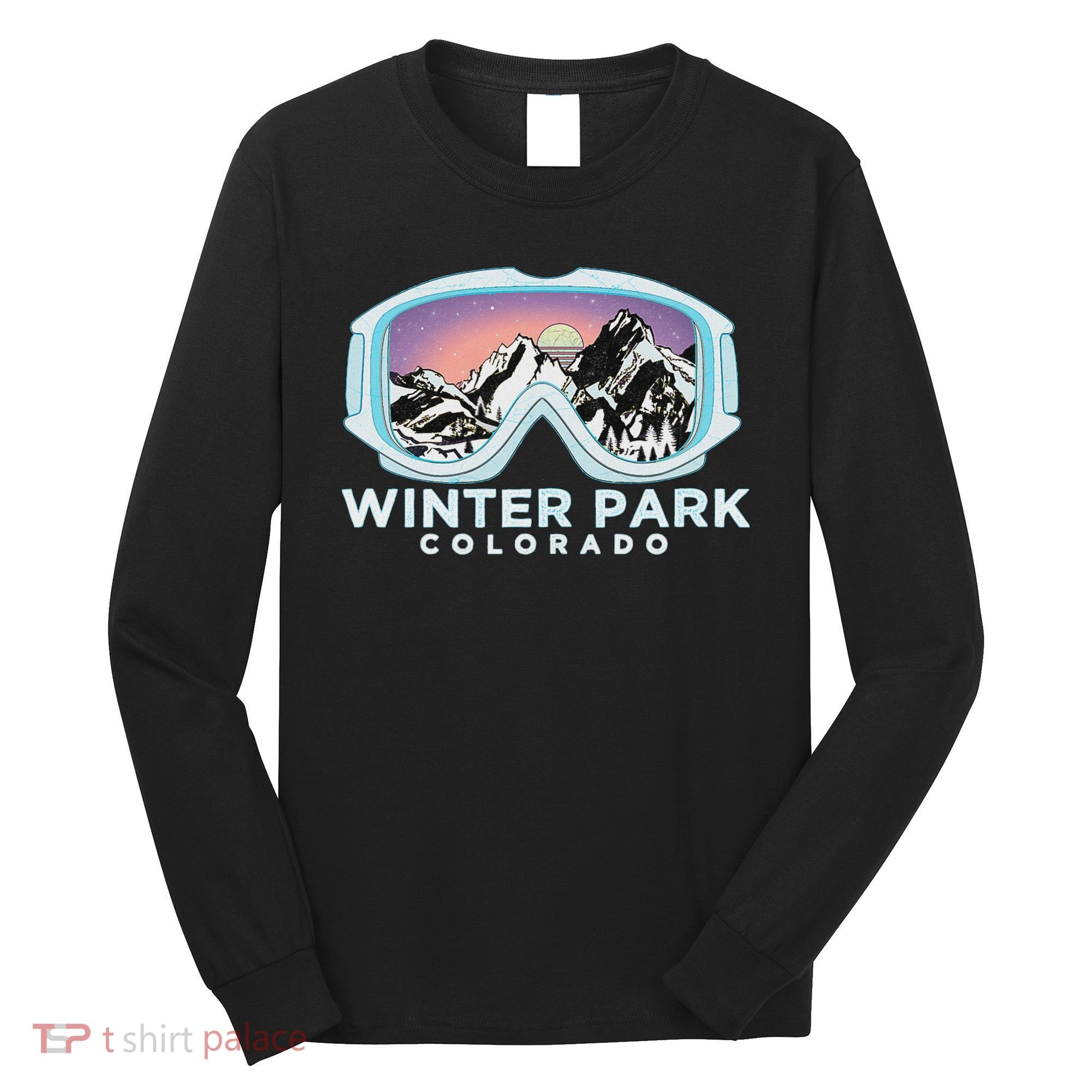 Winter Park Ski Winter Park Co Skiing Snow Gift Long Sleeve Shirt