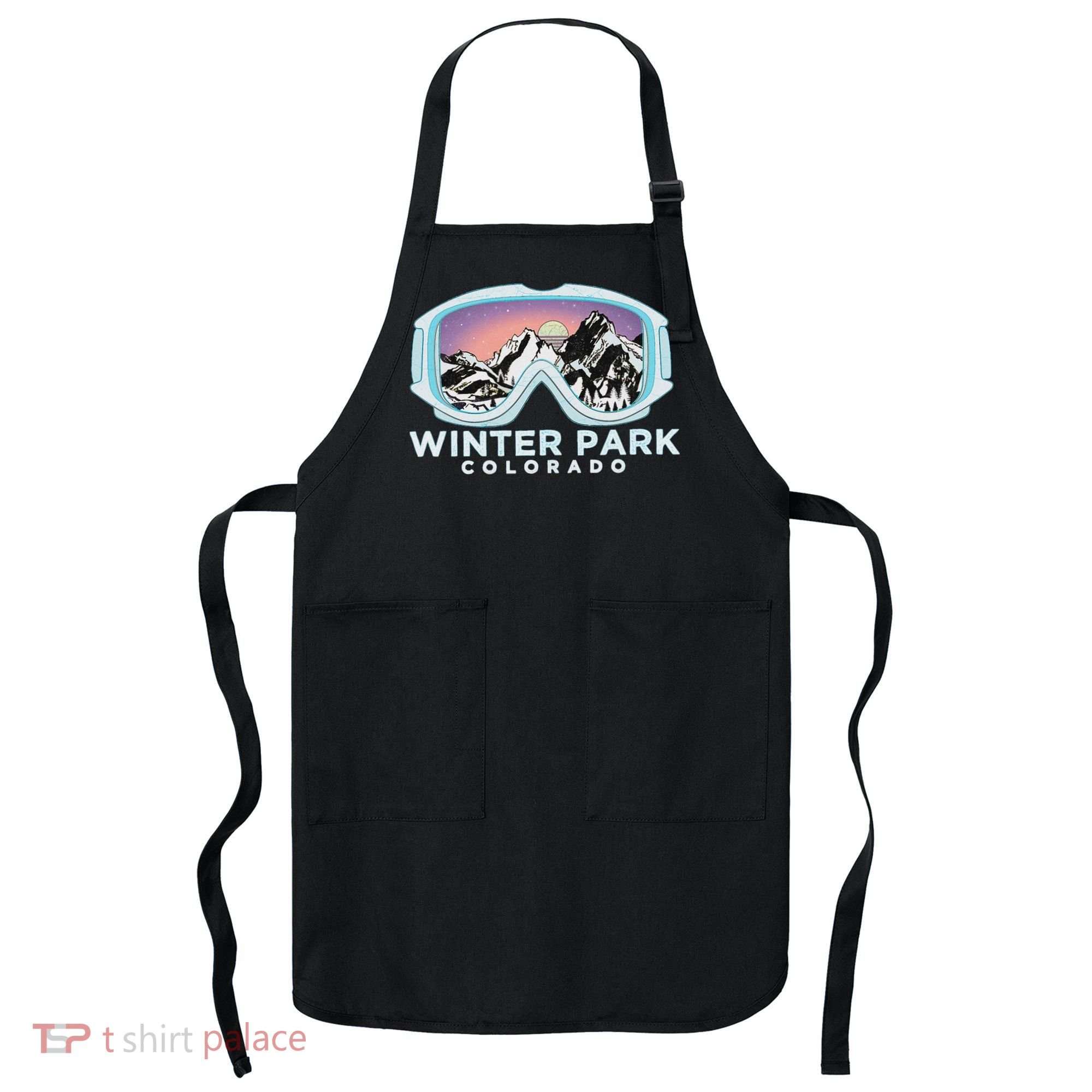 Winter Park Ski Winter Park Co Skiing Snow Gift Apron