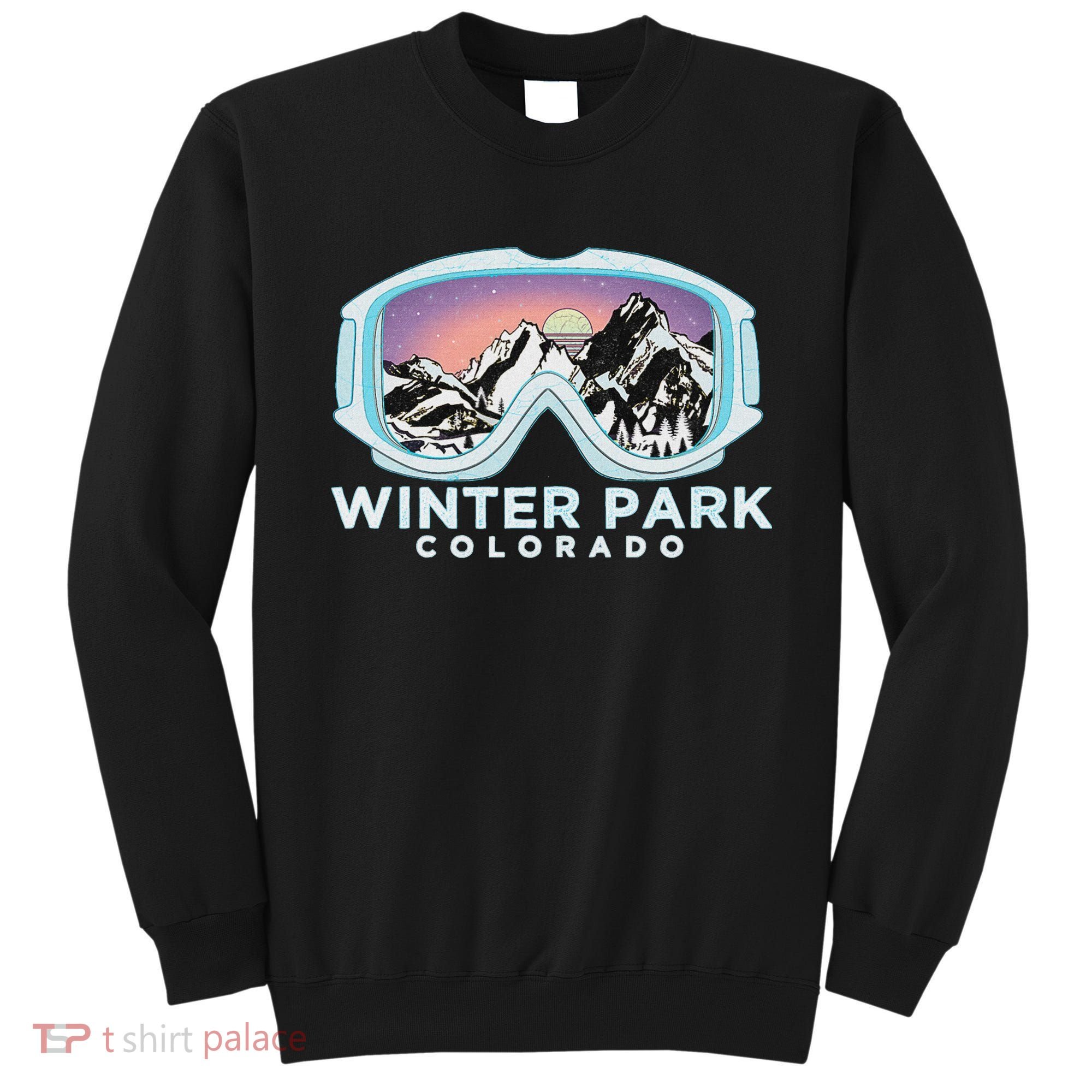 Winter Park Ski Winter Park Co Skiing Snow Gift Sweatshirt