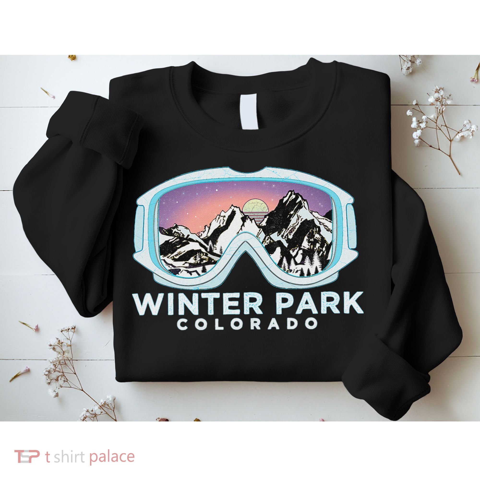 Winter Park Ski Winter Park Co Skiing Snow Gift Sweatshirt
