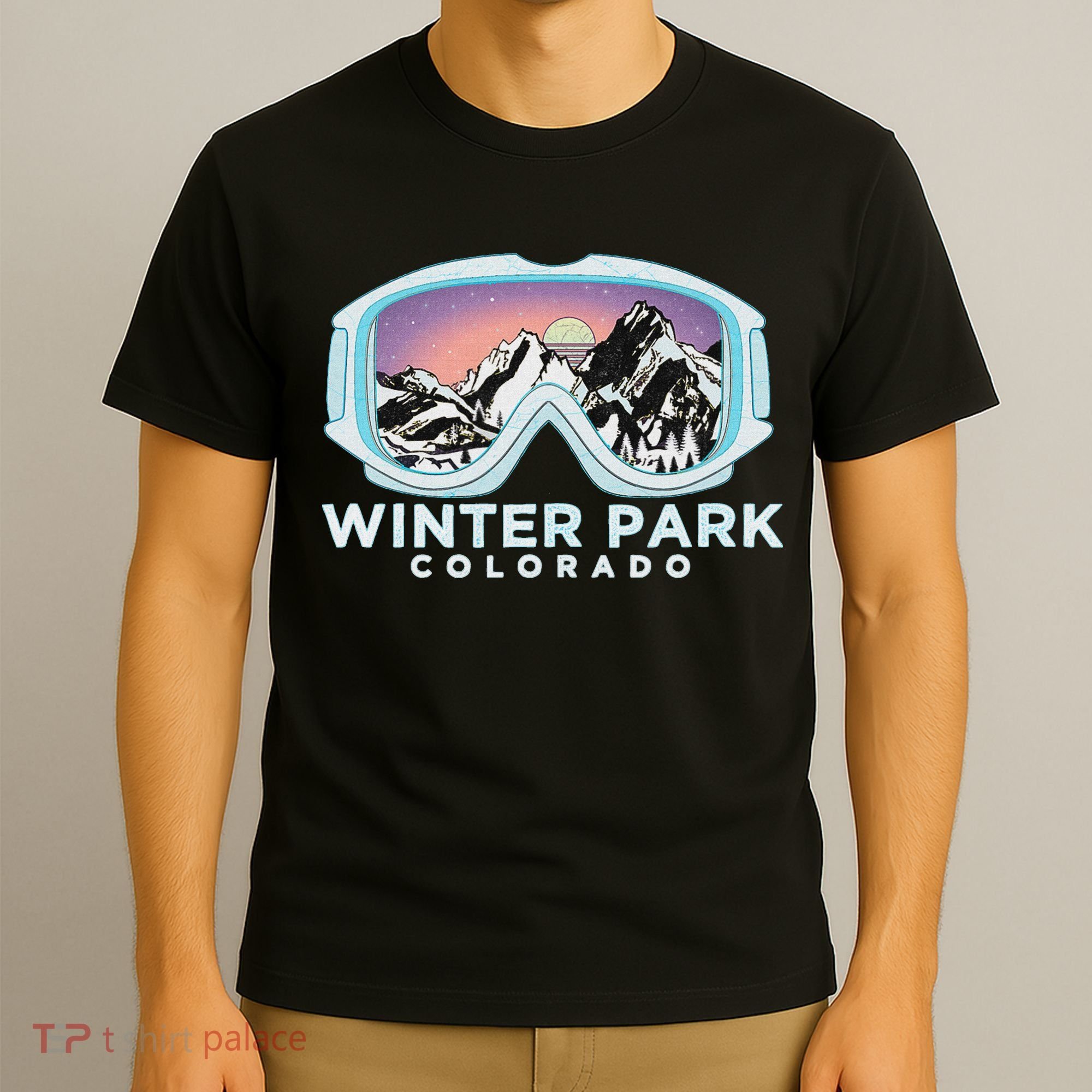 Winter Park Ski Winter Park Co Skiing Snow Gift T-Shirt