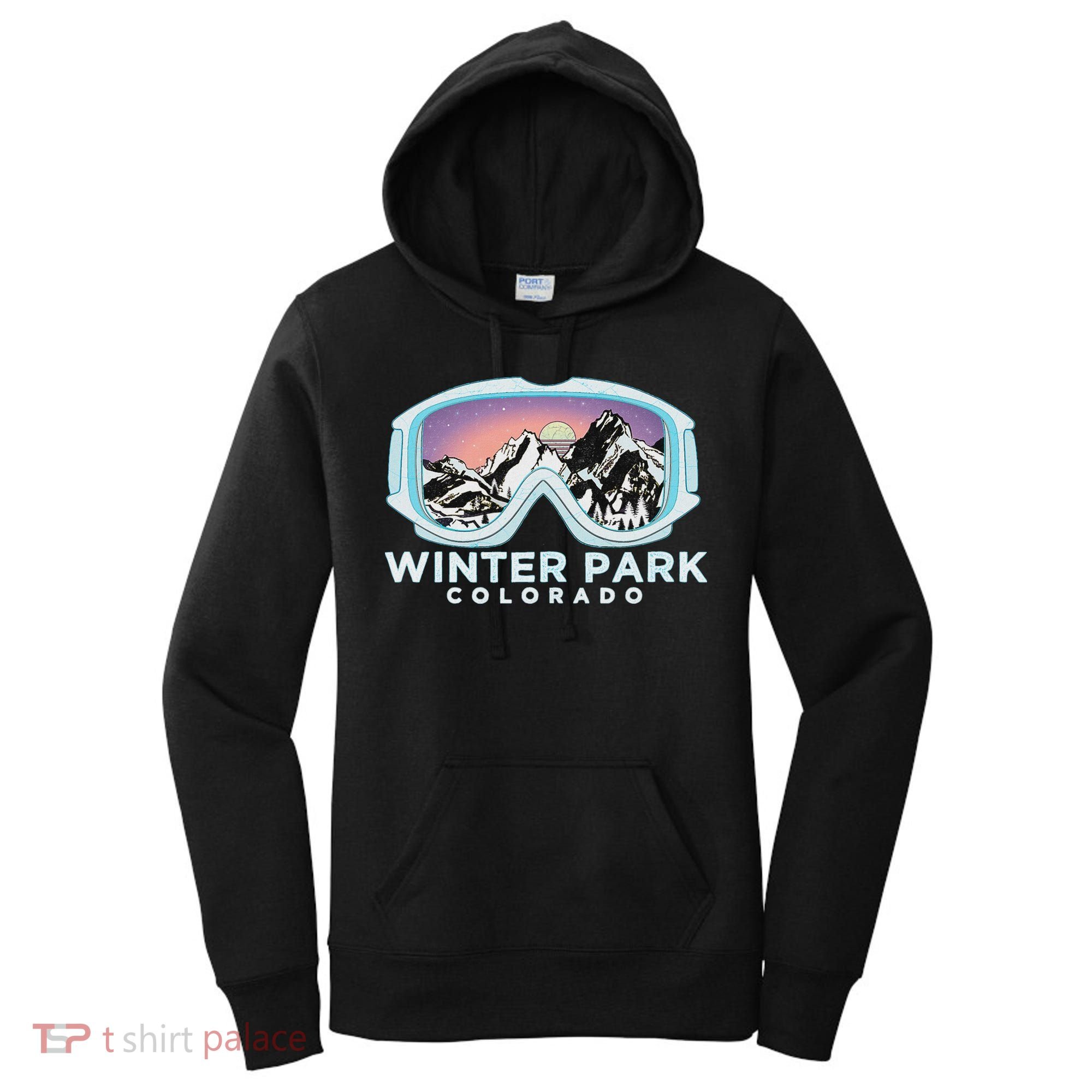 Winter Park Ski Winter Park Co Skiing Snow Gift Women's Hoodie