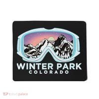 Winter Park Ski Winter Park Co Skiing Snow Gift Mousepad thumb 0