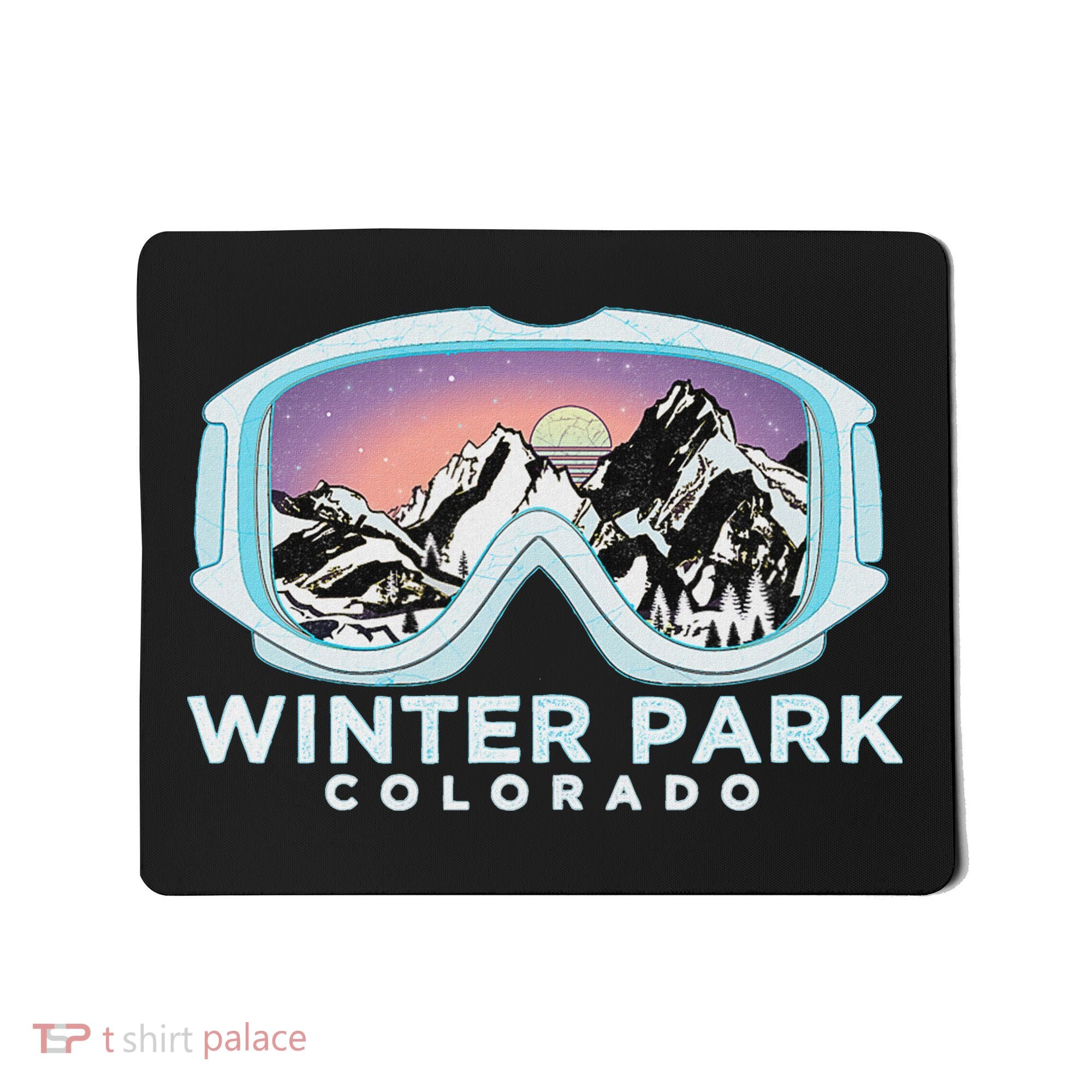 Winter Park Ski Winter Park Co Skiing Snow Gift Mousepad