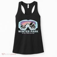 Winter Park Ski Winter Park Co Skiing Snow Gift Women's Tank Top thumb 0