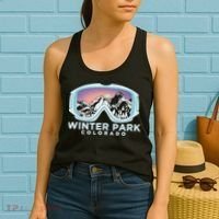Winter Park Ski Winter Park Co Skiing Snow Gift Women's Tank Top thumb 2