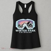 Winter Park Ski Winter Park Co Skiing Snow Gift Women's Tank Top thumb 3